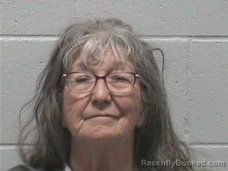 Mugshot of DAPHNE GAIL WALLACE EDWARDS booked in Lyon County, Nevada on April 29, 2026