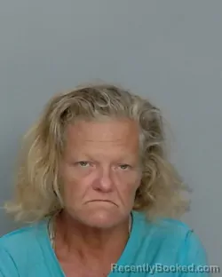 Mugshot of SONDRA SUE YOUNG booked in Nye County, Nevada on July 8, 2026