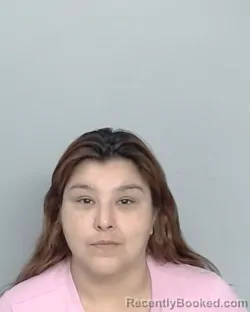 Mugshot of BLANCA ROSA PUENTE booked in Nye County, Nevada on July 9, 2026