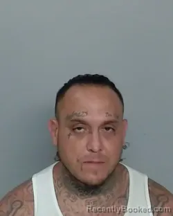 Mugshot of DANIEL PENA booked in Nye County, Nevada on July 7, 2026