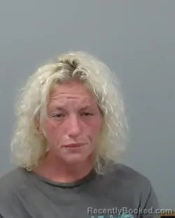 Mugshot of ASHLEY DANIELLE LESTER booked in Nye County, Nevada on July 12, 2026