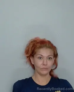 Mugshot of AMBER MOLINA booked in Nye County, Nevada on July 3, 2026