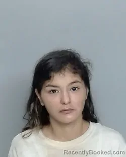 Mugshot of GABRIELA GARZA booked in Nye County, Nevada on March 14, 2026