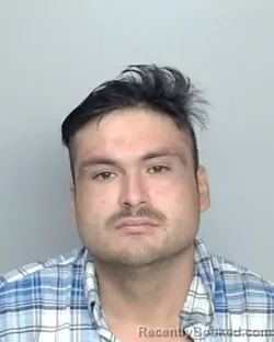 Mugshot of ROMEO GARCIA booked in Nye County, Nevada on March 23, 2026