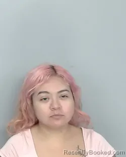Mugshot of JUSTINE GOMEZ booked in Nye County, Nevada on July 9, 2026