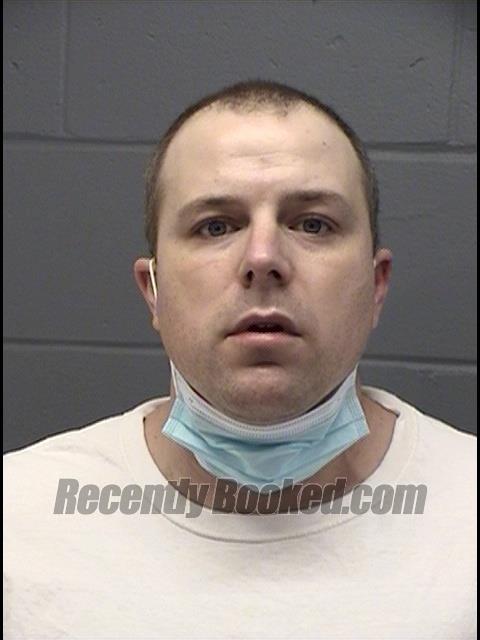 Booking photo from Belknap County, New Hampshire