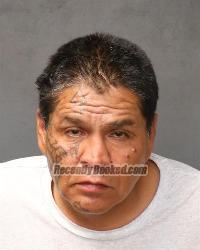 Booking photo from Bernalillo County, New Mexico