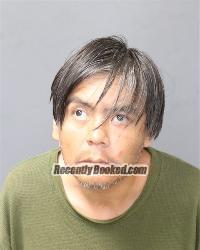 Booking photo from Bernalillo County, New Mexico