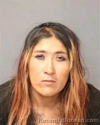 Mugshot of Adriana Christine Reano booked in Bernalillo County, New Mexico on March 5, 2026
