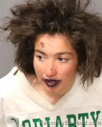 Mugshot of Jorjette Zamora booked in Bernalillo County, New Mexico on March 5, 2026