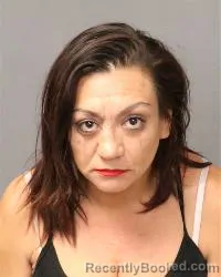 Mugshot of Angelina Rosena Benavidez booked in Bernalillo County, New Mexico on March 6, 2026