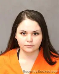 Mugshot of Ariella Alvina Sisneros booked in Bernalillo County, New Mexico on March 6, 2026