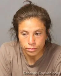 Mugshot of Destinee Jacklyn Carrillo booked in Bernalillo County, New Mexico on March 8, 2026