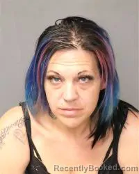 Mugshot of Chrissy Cummings-Racine booked in Bernalillo County, New Mexico on March 10, 2026