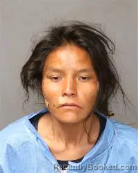Mugshot of Ashley Lynn Begay booked in Bernalillo County, New Mexico on March 12, 2026