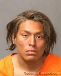 Mugshot of Marcellus Holyann Sam booked in Bernalillo County, New Mexico on March 16, 2026