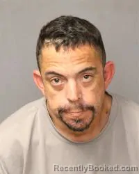 Mugshot of Nathaniel Baca booked in Bernalillo County, New Mexico on March 17, 2026