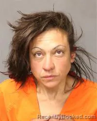 Mugshot of Cyndi Marie Garcia booked in Bernalillo County, New Mexico on March 17, 2026