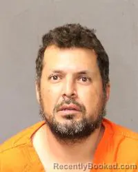 Mugshot of David Santiago Ortega booked in Bernalillo County, New Mexico on March 17, 2026