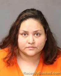 Mugshot of Daphne Castaneda booked in Bernalillo County, New Mexico on March 17, 2026