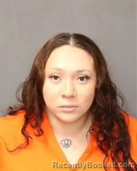 Mugshot of Alina Lorraine Nevarez booked in Bernalillo County, New Mexico on March 18, 2026