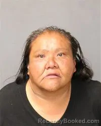 Mugshot of Monique Crystal Tsosie booked in Bernalillo County, New Mexico on March 20, 2026