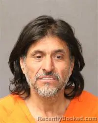 Mugshot of Rodney Leo Candelaria booked in Bernalillo County, New Mexico on March 24, 2026