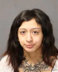 Mugshot of Kelsey Medina booked in Bernalillo County, New Mexico on March 25, 2026