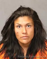 Mugshot of Kyauna Castillo-Chavez booked in Bernalillo County, New Mexico on March 27, 2026