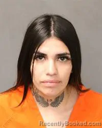 Mugshot of Juliann Elsie Lucero booked in Bernalillo County, New Mexico on March 27, 2026