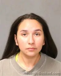 Mugshot of Mikayla Marie Garcia booked in Bernalillo County, New Mexico on March 29, 2026