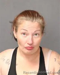 Mugshot of Nicole Terese Sanford booked in Bernalillo County, New Mexico on March 31, 2026