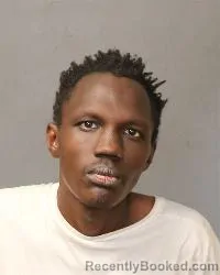 Mugshot of Akol Benjamin Franklin booked in Bernalillo County, New Mexico on April 1, 2026