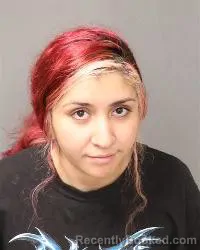 Mugshot of Samantha Naomi Gabaldon booked in Bernalillo County, New Mexico on April 1, 2026