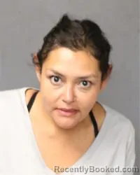 Mugshot of Dominque Marie Lueras booked in Bernalillo County, New Mexico on April 1, 2026