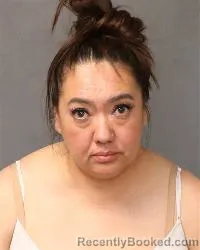 Mugshot of Janelle Marie Tennison booked in Bernalillo County, New Mexico on April 2, 2026