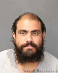 Mugshot of Abel Escarcega booked in Bernalillo County, New Mexico on April 2, 2026