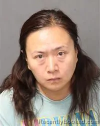 Mugshot of Julia Gu booked in Bernalillo County, New Mexico on April 23, 2026