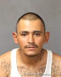 Mugshot of Javier Romero booked in Bernalillo County, New Mexico on April 25, 2026