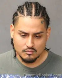 Mugshot of Damen Escamilla booked in Bernalillo County, New Mexico on April 26, 2026
