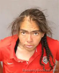 Mugshot of Amanda Nicole Stevens booked in Bernalillo County, New Mexico on April 27, 2026