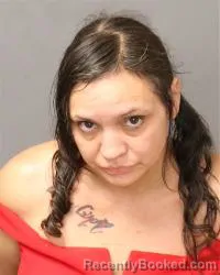 Mugshot of Maria Elena Gutierrez booked in Bernalillo County, New Mexico on April 27, 2026