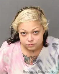 Mugshot of Krystina Marie Romero-Padilla booked in Bernalillo County, New Mexico on April 30, 2026