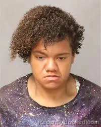Mugshot of Zariah Sheri Wheeler booked in Bernalillo County, New Mexico on May 4, 2026