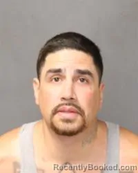 Mugshot of Eddilberto Gilbert Alderete booked in Bernalillo County, New Mexico on May 4, 2026
