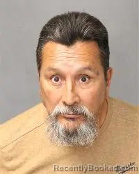Mugshot of Vincent Arthur Garcia booked in Bernalillo County, New Mexico on May 7, 2026