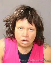 Mugshot of Ashley Ann Nicole Sanchez booked in Bernalillo County, New Mexico on May 7, 2026