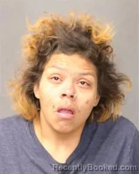 Mugshot of Alexis Griego booked in Bernalillo County, New Mexico on May 7, 2026
