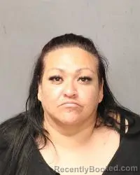 Mugshot of Sharon Dielle Jaramillo booked in Bernalillo County, New Mexico on May 7, 2026