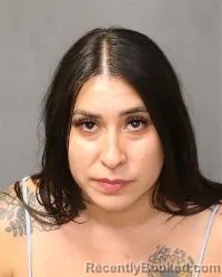 Mugshot of Jazmin Martinez booked in Bernalillo County, New Mexico on May 9, 2026